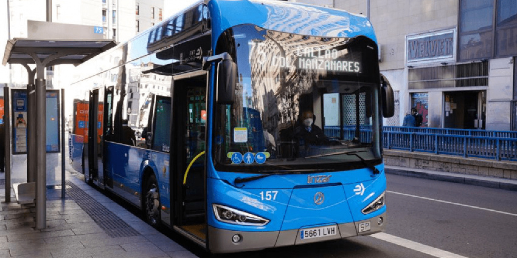 autos, cars, electric vehicle, fleets, electric buses, europe, irizar, madrid, spain, madrid puts another electric bus line into operation