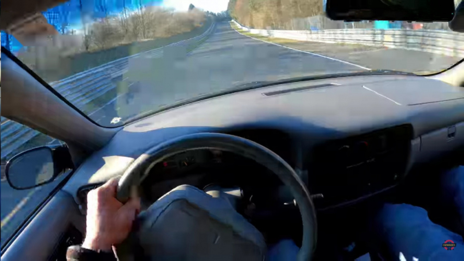 autos, cars, news, chevrolet, chevrolet impala, chevrolet videos, nurburgring, video, watch two russians giggle the whole way round the nurburgring in a ’90s chevy impala ss