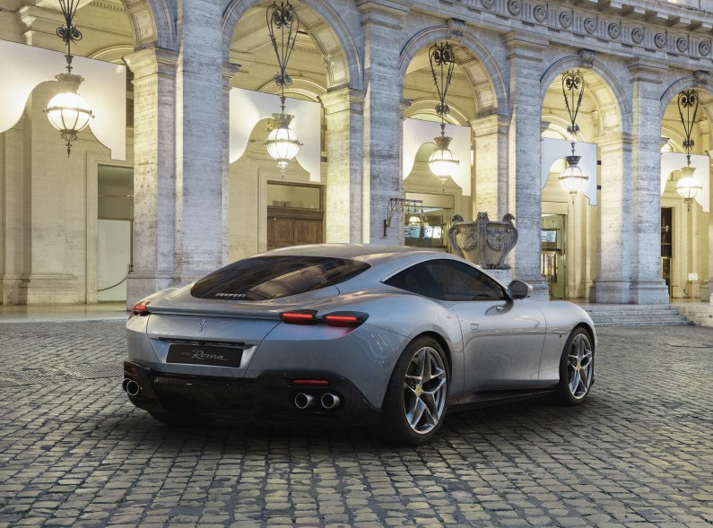 autos, cars, ferrari, car news, ferrari reveals v8-powered roma coupe