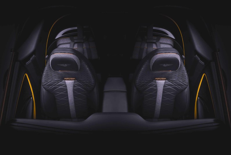 autos, bentley, cars, car news, bentley teases interior of two-seat mulliner bacalar