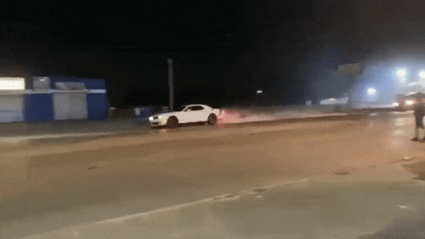 autos, cars, dodge, news, accidents, dodge challenger, dodge videos, offbeat news, video, try not to squirm as a new dodge challenger widebody gets wrecked while drifting