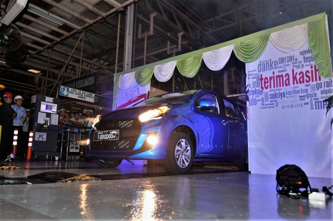 autos, car brands, cars, perodua, perodua rolls out 1 millionth myvi