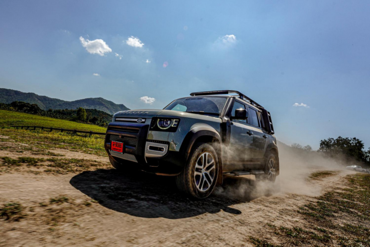 autos, cars, land rover, technology, thailand, land rover defender, android, simply the best  the land rover defender is all power and prestige. only issue is finding the frontier roads that can do it justice