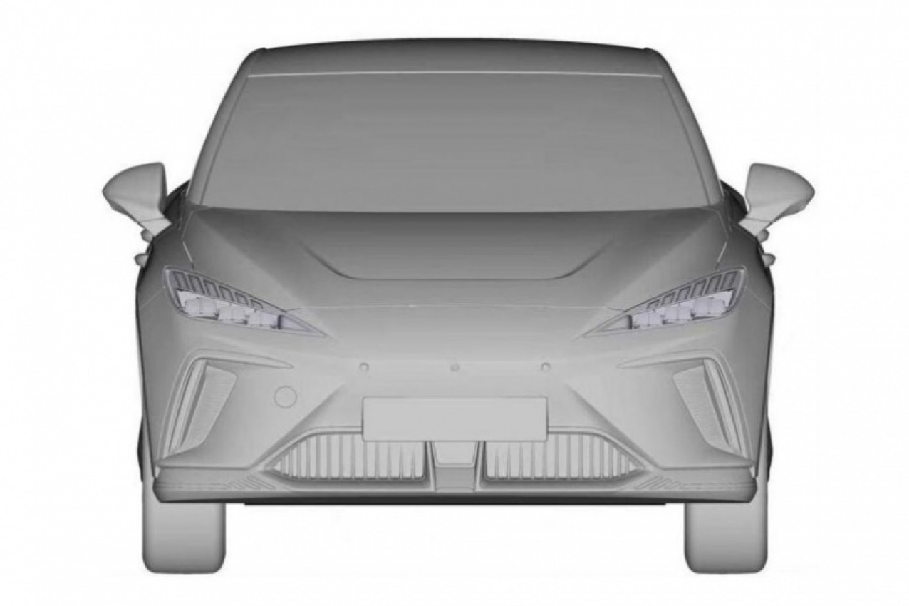 autos, cars, mg, 2023 mg cybere electric hatchback patent images leaked