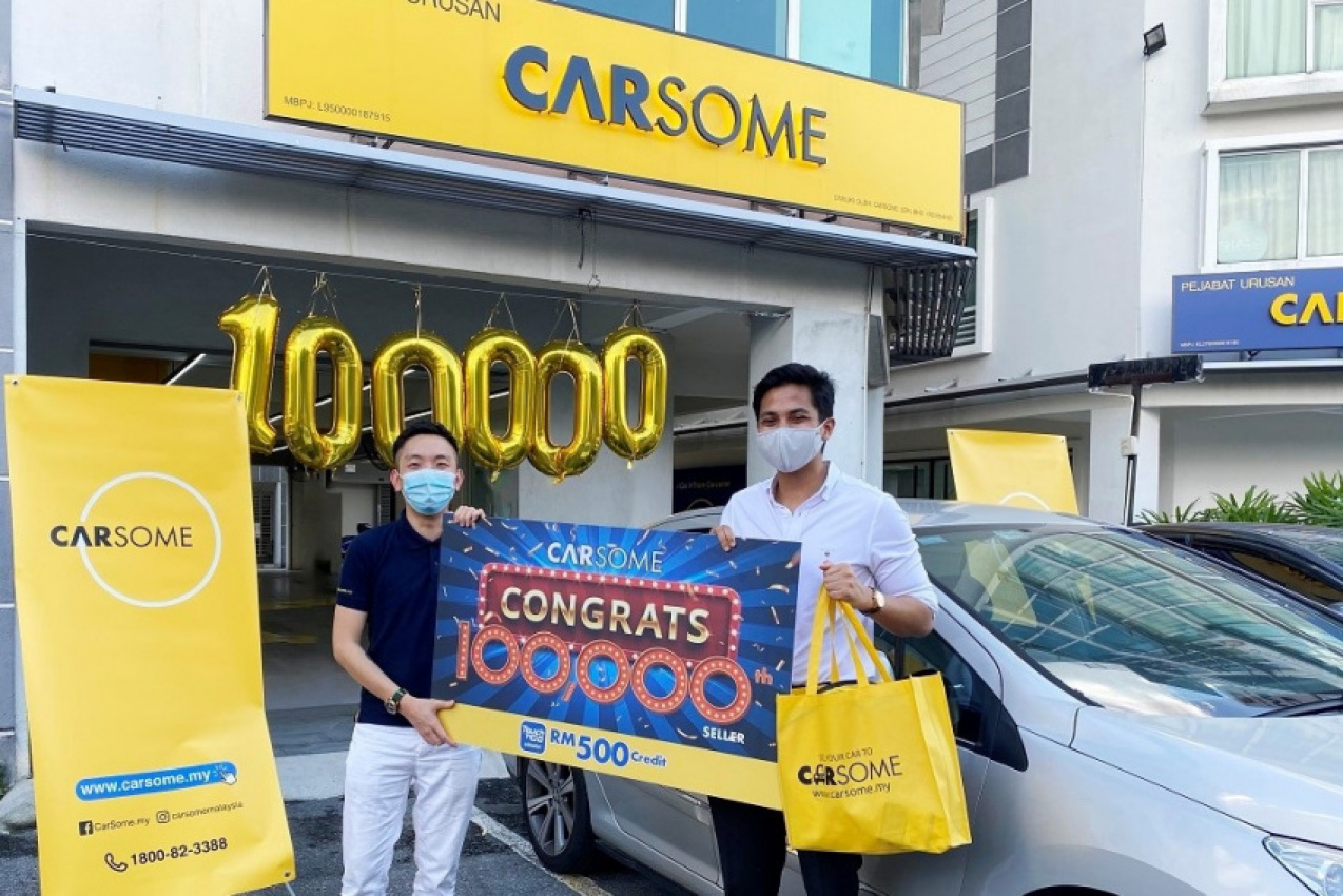 autos, cars, featured, automotive, cars, carsome, malaysia, southeast asia, used cars, carsome celebrates its 100,000th car seller milestone