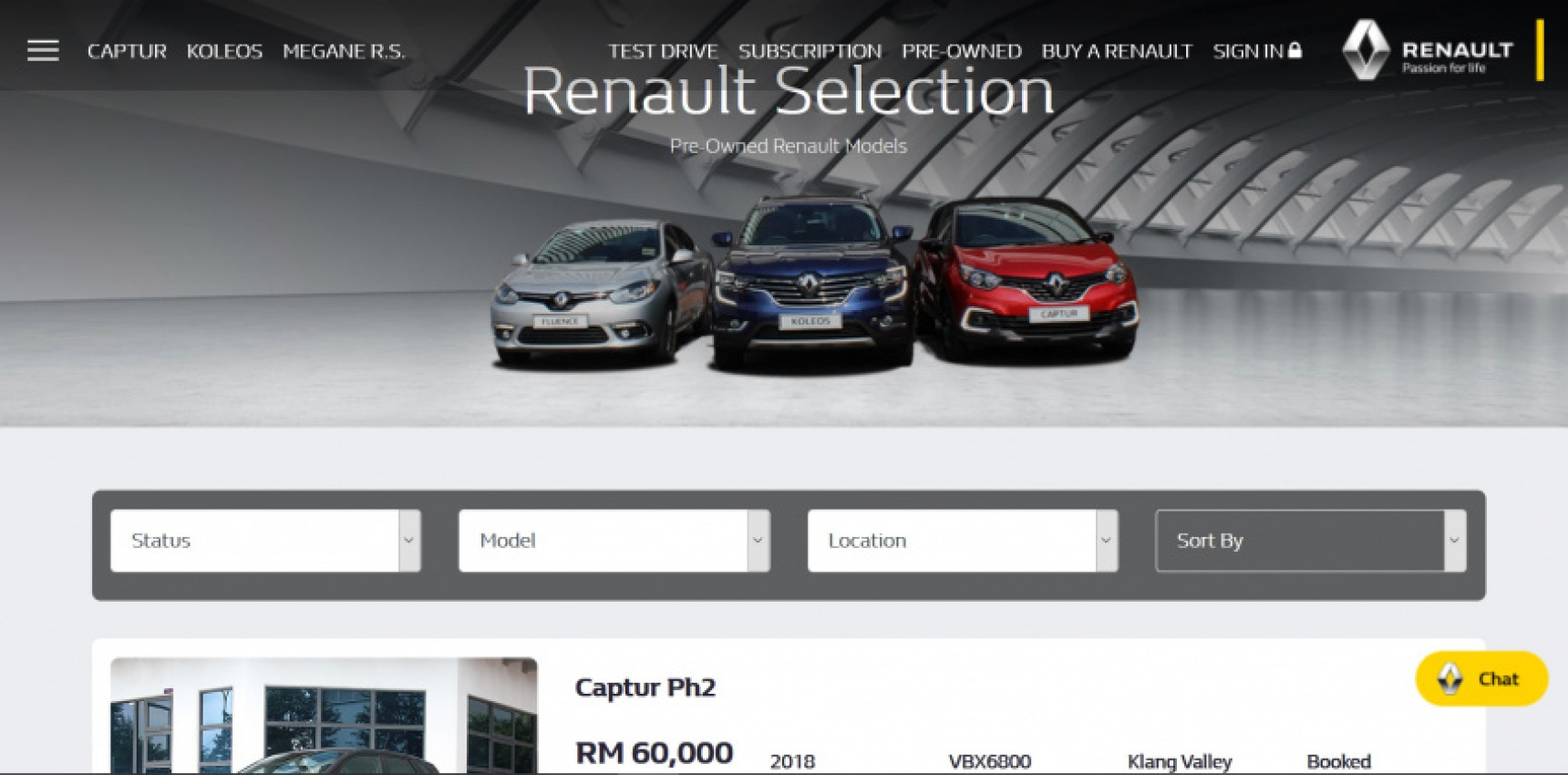 autos, car brands, cars, renault, automotive, cars, crossover, malaysia, pre-owned, pre-registered, tc euro cars, used, pre-owned renault captur on sale in e-store from rm60,000; includes one year free service