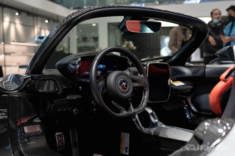 autos, cars, mclaren, mclaren elva debuts in malaysia; windscreen optional, rm 7m before tax and options
