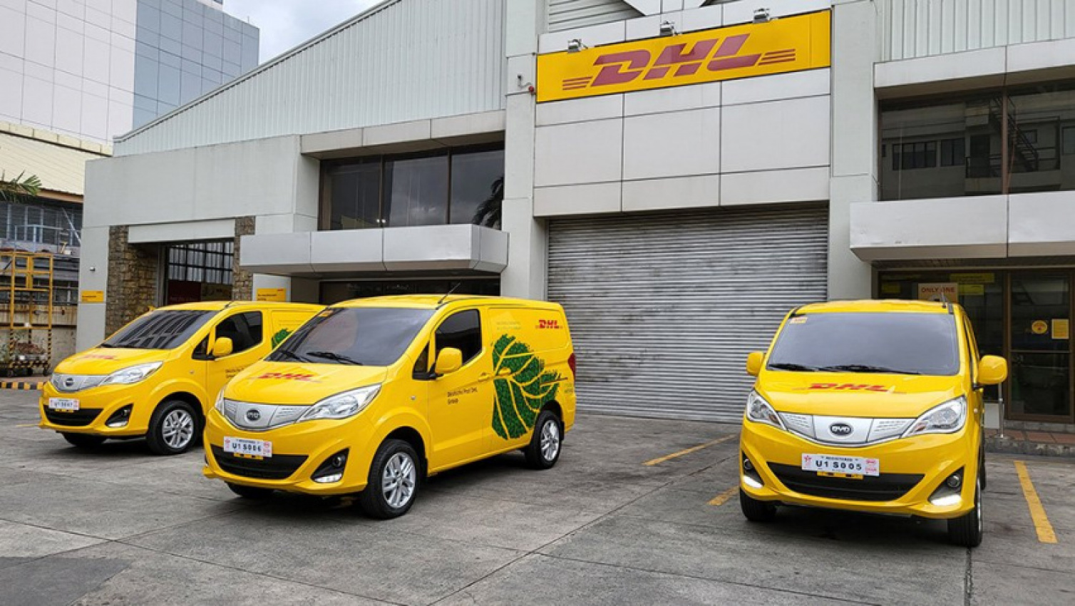 autos, byd, cars, reviews, dhl adds 3 byd electric vans to its delivery fleet