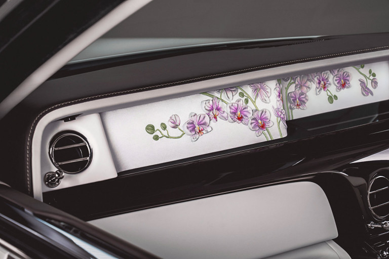 autos, cars, rolls-royce, 1 of 1 rolls-royce phantom “orchid” created for singapore took 2 years to complete
