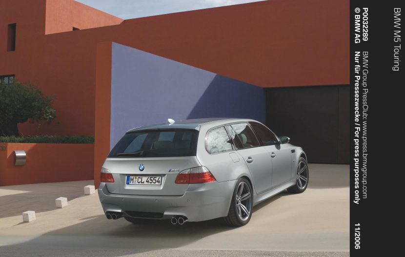 autos, bmw, cars, bmw m5, m5 touring e61 with manual swap: the best wagon bmw never made?
