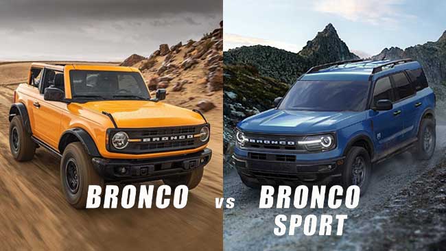 autos, cars, ford, reviews, ford bronco, ford bronco vs. bronco sport: which is better?