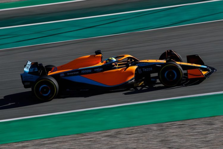 autos, formula 1, mclaren, motorsport, mclaren mcl36 has on-track debut ahead of f1 testing