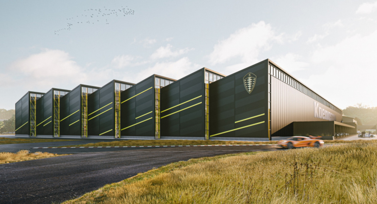 autos, cars, koenigsegg, news, industry, koenigsegg gemera, production, sweden, koenigsegg announces plans to build new production facility and test track