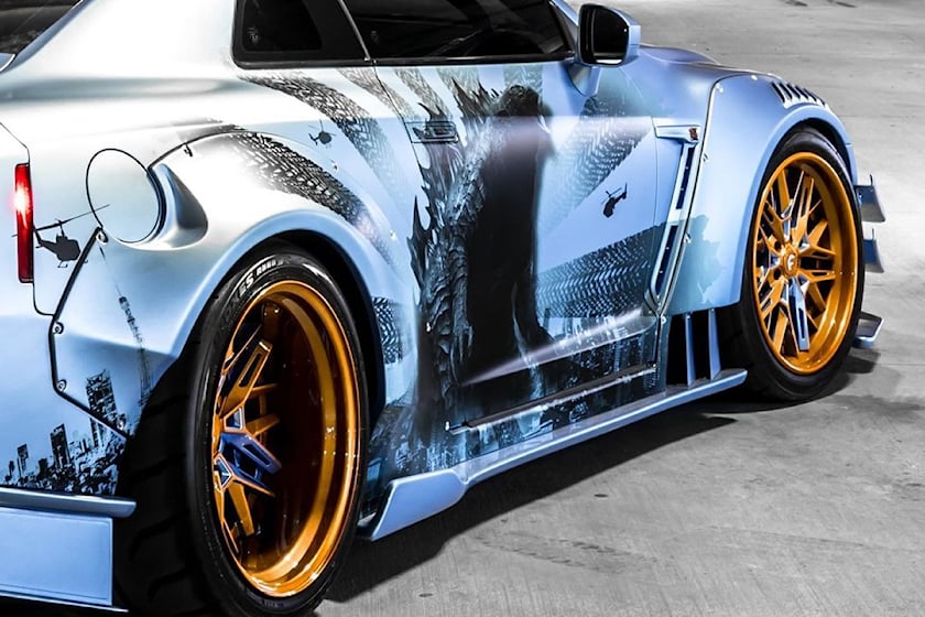 autos, cars, hp, nissan, sports cars, supercars, tuning, liberty walk r35 nissan gt-r is 1,580-hp of crazy