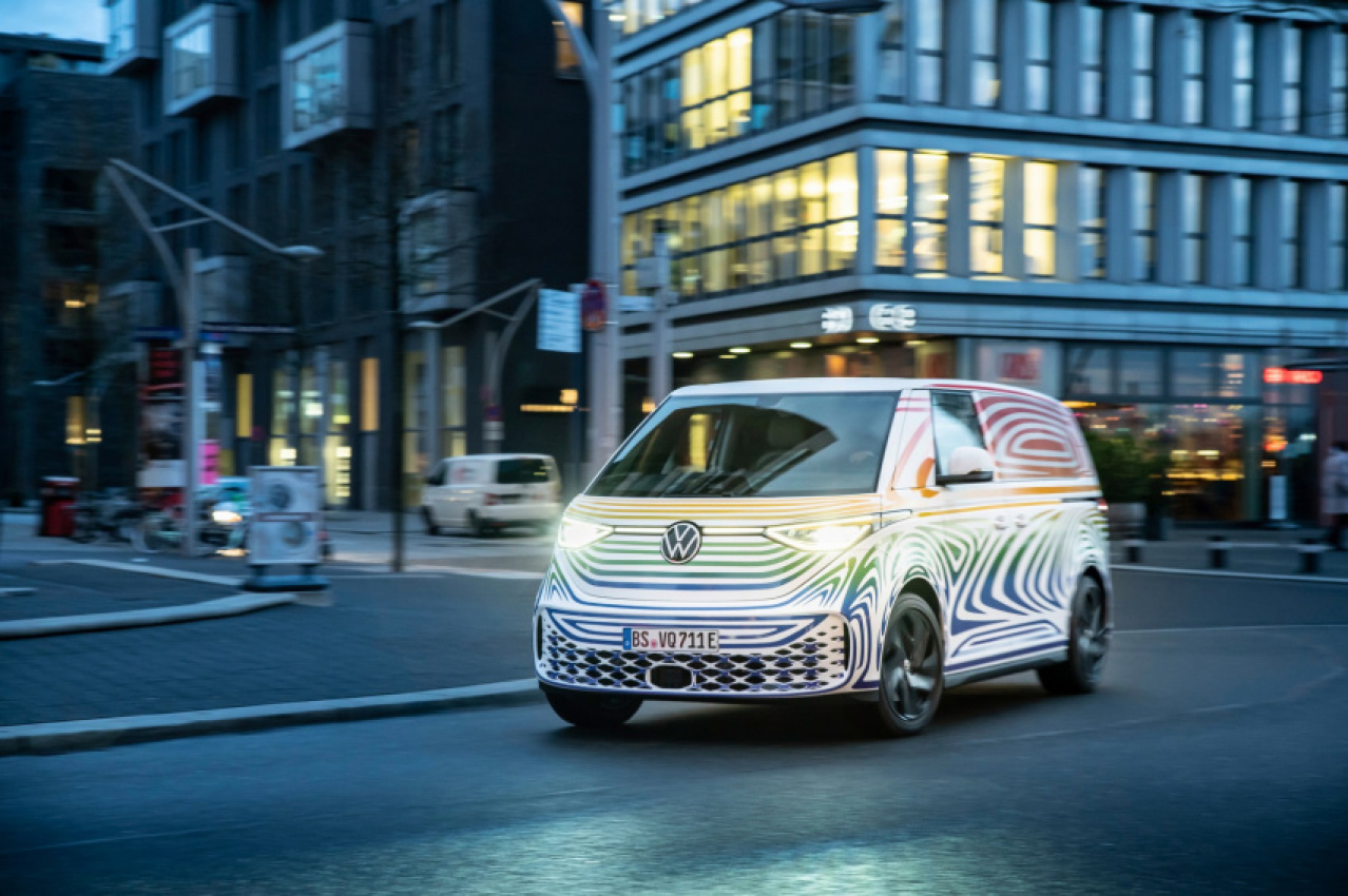 autos, cars, hp, news, electric vehicles, teaser, video, vw id.buzz, vw videos, vw releases initial id. buzz specifications, will have rwd and 201 hp