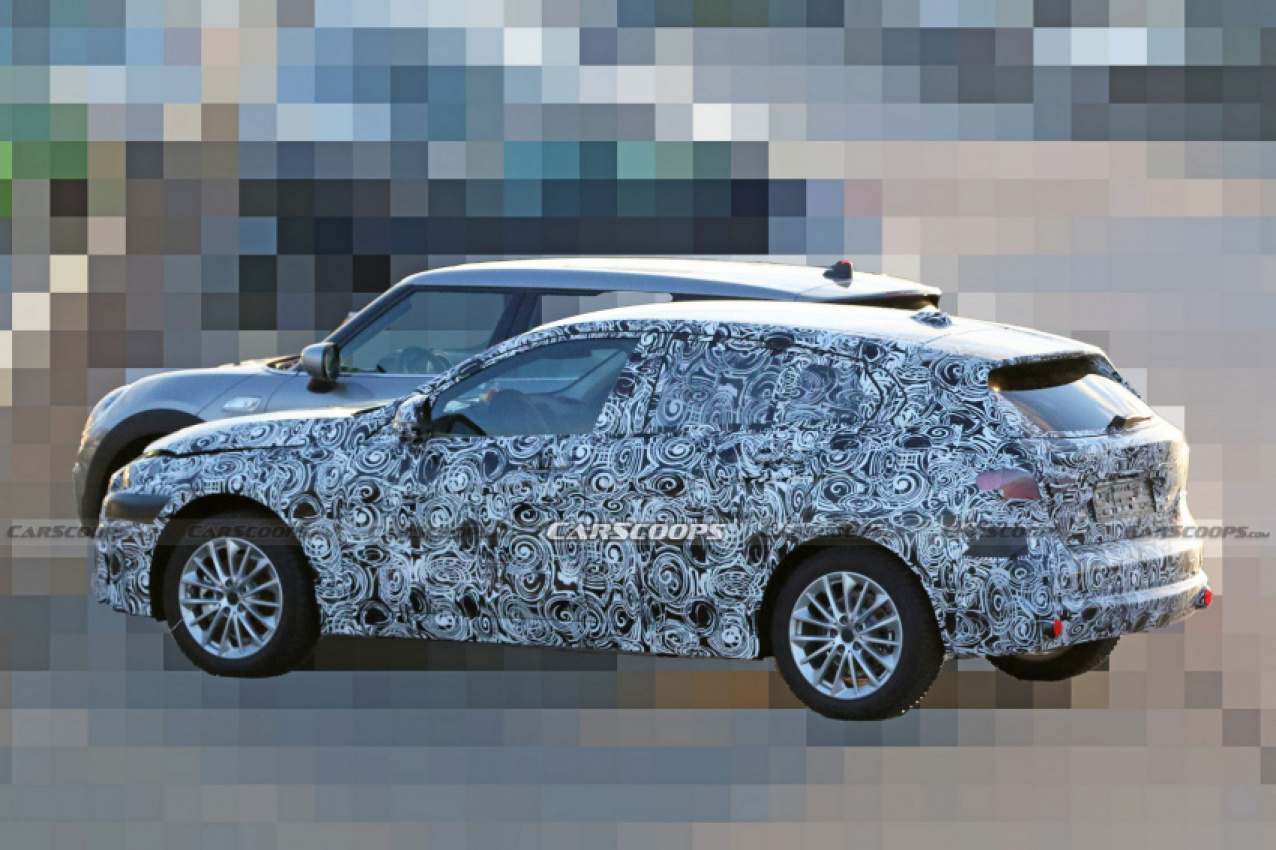 autos, bmw, cars, news, bmw 1 series, bmw scoops, scoops, 2023 bmw 1-series spied with updated looks and streamlined design