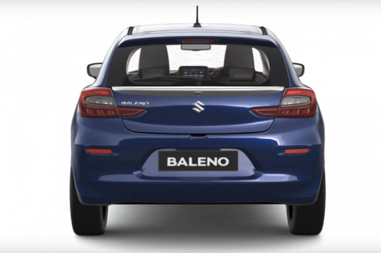 autos, cars, suzuki, 2022 suzuki baleno facelift leaked in india