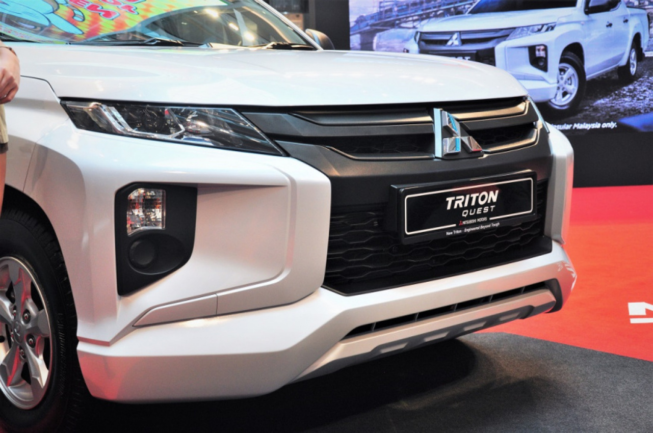 autos, car brands, cars, ford, mitsubishi, android, automotive, malaysia, mitsubishi motors, mitsubishi motors malaysia, mitsubishi triton, pick up truck, android, mitsubishi triton quest 4×2 launched in malaysia; most affordable pick-up truck at rm80k