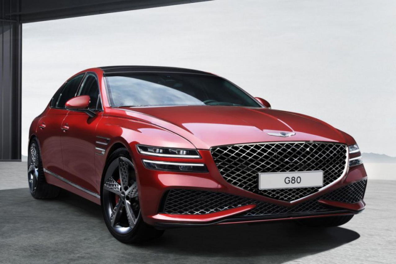 autos, cars, genesis, android, genesis g80, android, 2022 genesis g80 price and specs: sporty models join range