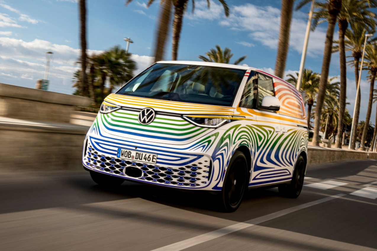 auto news, autos, cars, volkswagen, electric, electric vehicle, id.buzz, people carrier, volkswagen id. buzz, volkswagen i.d. buzz generates 200 ps, 310 nm of torque