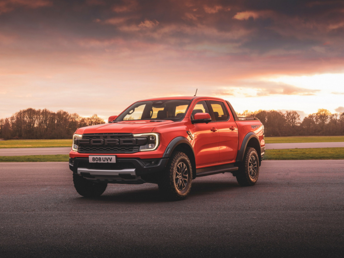 autos, cars, ford, hp, news, australia, europe, ford performance, ford ranger, ford ranger raptor, ford videos, new cars, video, 2023 ford ranger raptor debuts down under with 394 hp, europe gets only 282 hp