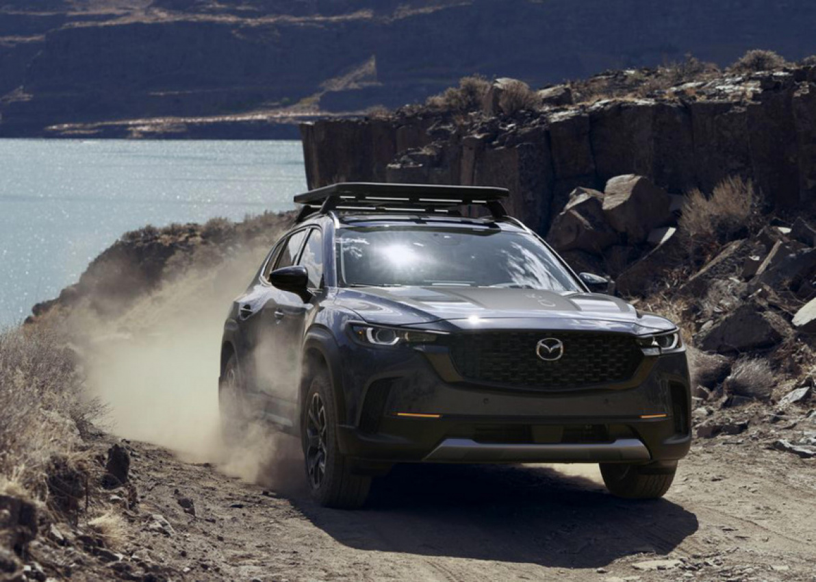 autos, cars, mazda, mazda cx-5, android, the 2023 mazda cx-50's pricing and positioning has us confused