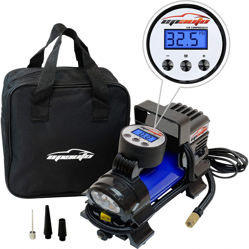 autos, cars, gear, air compressor, air pump, amazon, deal, sale, tire inflator, tire pump, amazon, deal alert: this portable air-compressor pump is on sale for just over $30