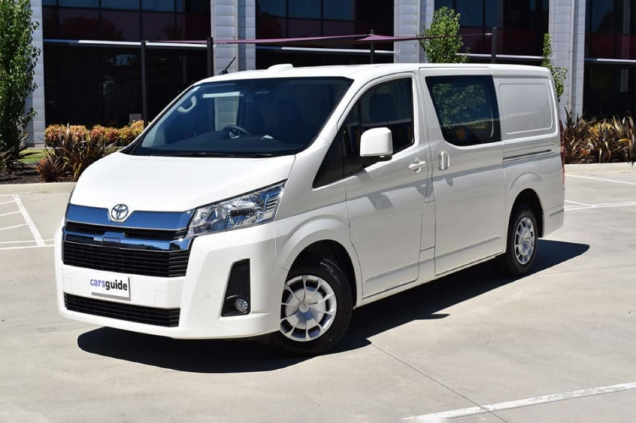 autos, cars, toyota, commercial, toyota commercial range, toyota hiace, toyota hiace 2022, toyota hiace reviews, toyota reviews, transport, android, toyota hiace 2022 review: lwb diesel auto gl package - gvm test