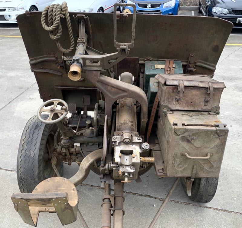 autos, cars, holden, 1942 general motors holden anti-tank gun sells for $45,000