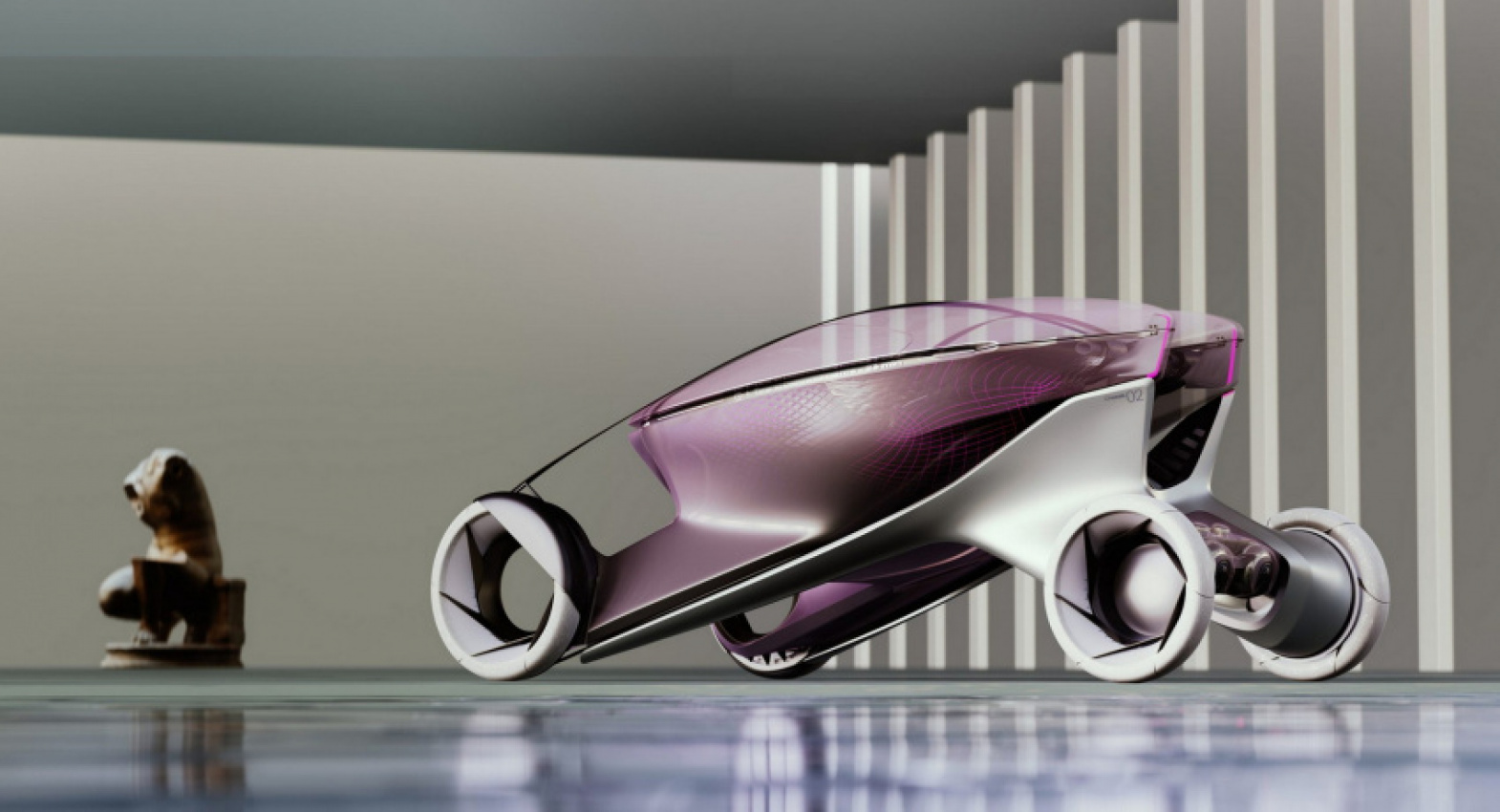 autos, cars, lexus, news, design, this is how royal college of art students envision the lexus of 2040
