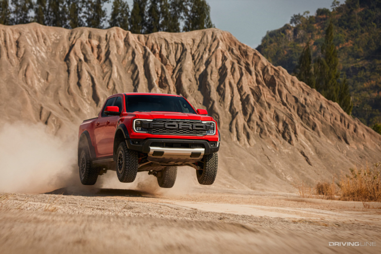 autos, cars, ford, truck, ford ranger, ford ranger raptor, 2023 ford ranger raptor and f-150 raptor: how do they compare?