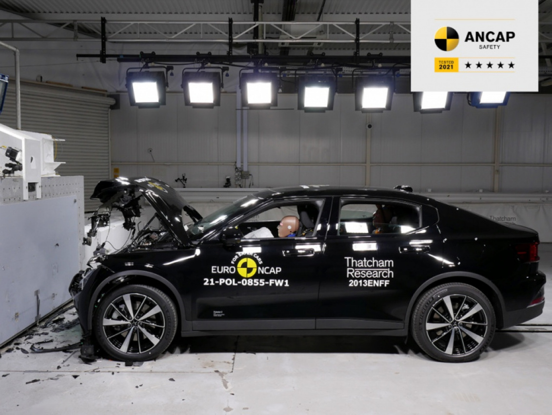 autos, cars, polestar, car reviews, driving impressions, first drive, general news, goauto, road tests, safety, polestar 2 gets five ancap stars