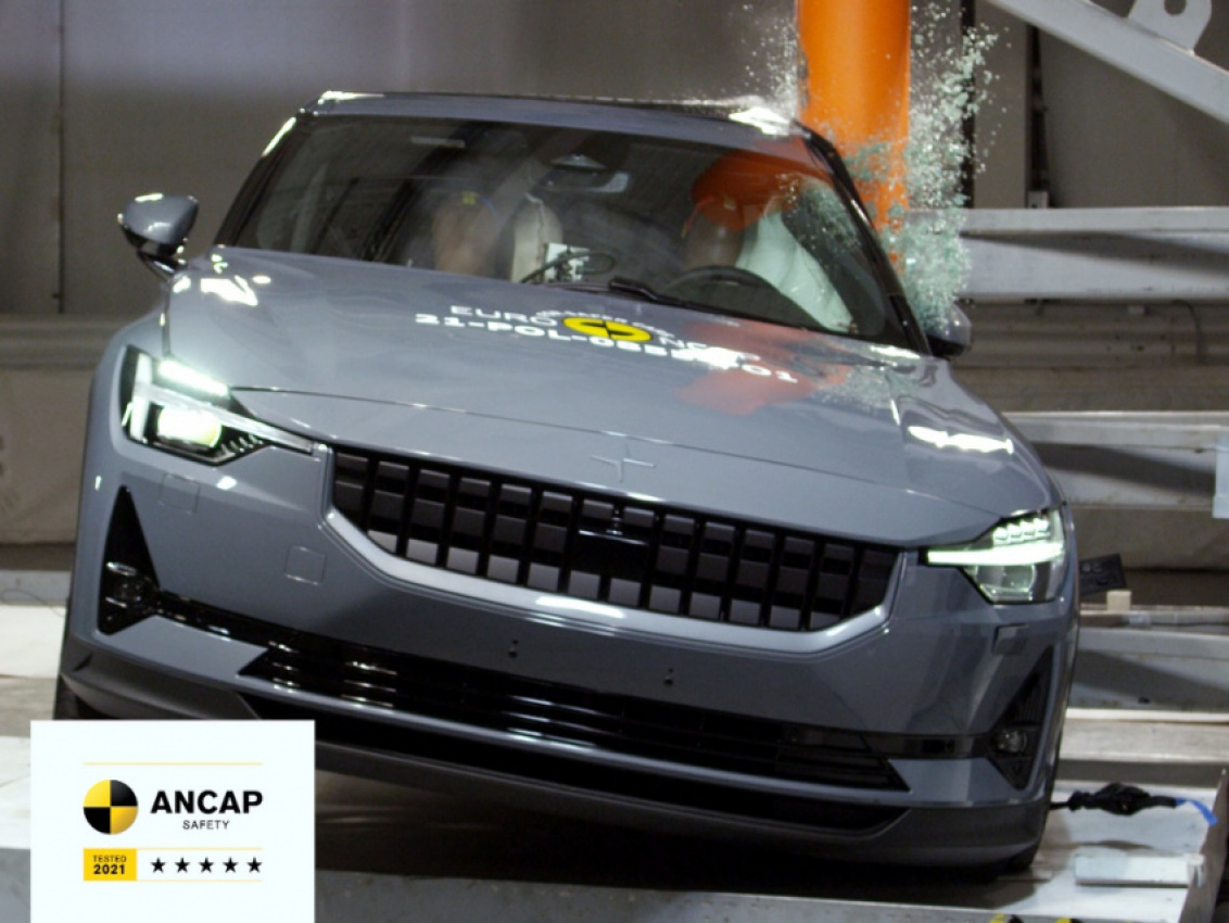 autos, cars, polestar, car reviews, driving impressions, first drive, general news, goauto, road tests, safety, polestar 2 gets five ancap stars