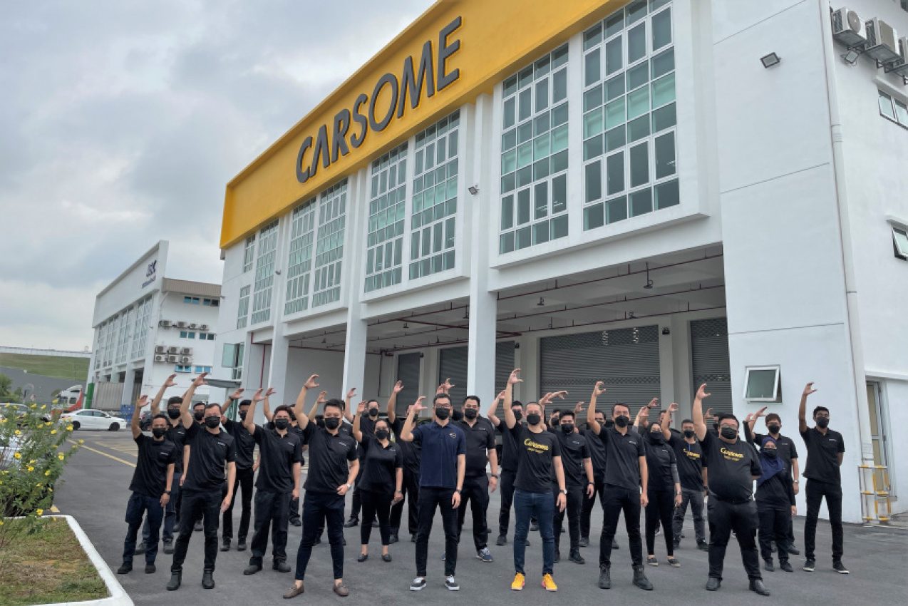 autos, cars, featured, carsome, malaysia, pre-owned, southeast asia, used cars, carsome certified lab is largest car refurbishment centre in sea