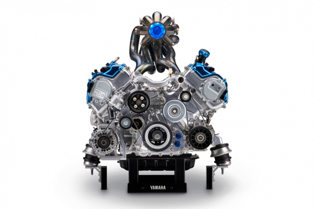 auto news, autos, cars, hp, toyota, yamaha, engine, hydrogen, toyota, yamaha are working on 450 hp hydrogen-powered v8