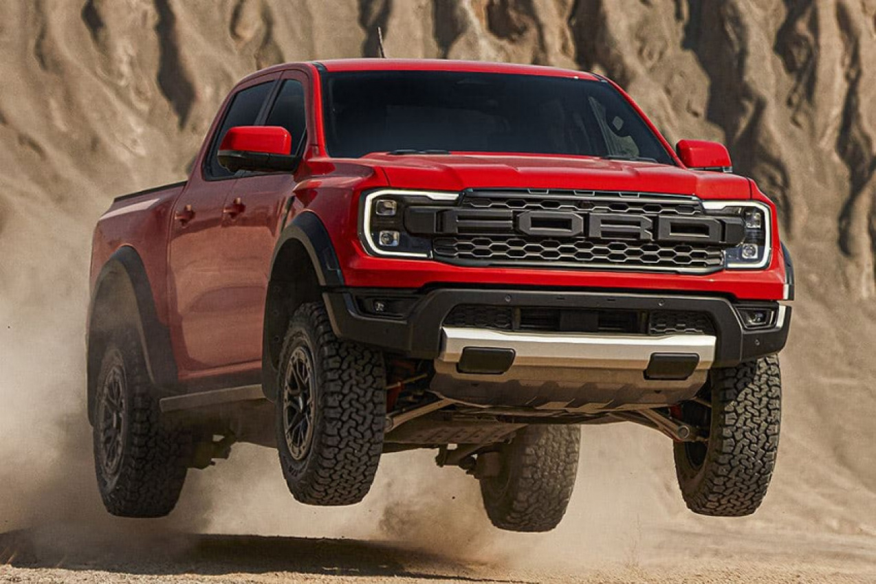autos, cars, ford, reviews, 4x4 offroad cars, adventure cars, car news, dual cab, ford ranger, ford ranger raptor, ranger, tradie cars, new ford ranger raptor airborne action too risky for aussies to see