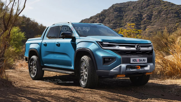 autos, cars, ford, reviews, volkswagen, ford ranger, volkswagen amarok 2023: next-gen ford ranger twin imagined