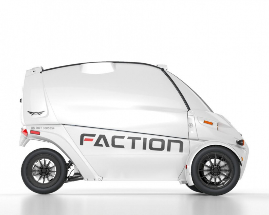 autonomous driving, autos, cars, technology, ain mckendrick, arcimoto, faction technology, mark frohnmayer, next-generation driverless delivery vehicle revealed by faction and arcimoto