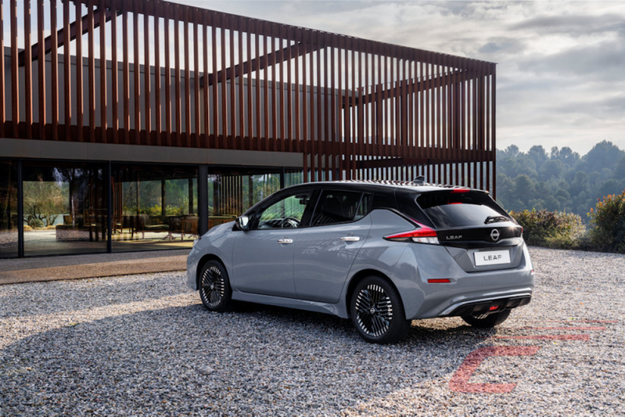 autos, cars, nissan, amazon, android, electric vehicles (ev), news, nissan leaf, amazon, android, nissan gives leaf ev a sleeker look for 2022