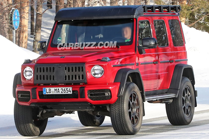 autos, cars, luxury, mercedes-benz, mg, mercedes, off-road, spy shots, new mercedes-amg g-class 4x4 squared caught with nearly zero camo