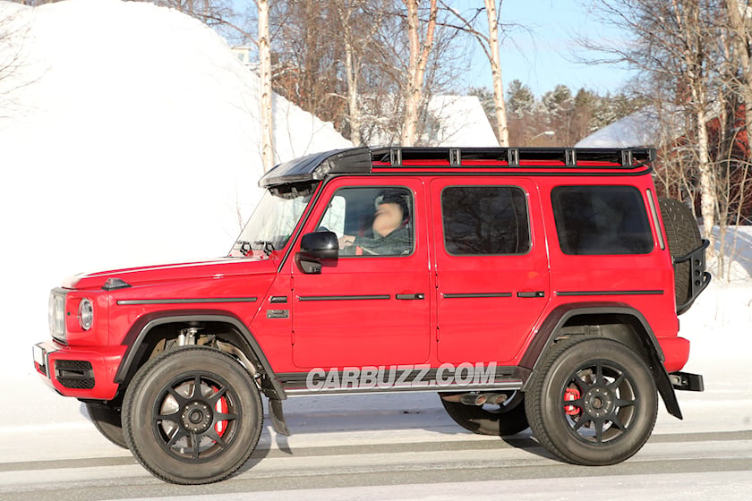 autos, cars, luxury, mercedes-benz, mg, mercedes, off-road, spy shots, new mercedes-amg g-class 4x4 squared caught with nearly zero camo