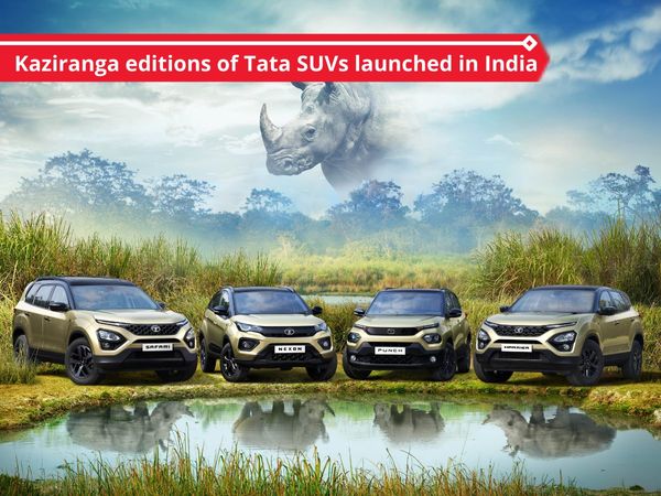 autos, reviews, tata harrier, tata harrier kaziranga, tata kaziranga, tata kaziranga edition, tata nexon, tata nexon kaziranga, tata punch ipl, tata punch kaziranga, tata safari, tata safari kaziranga, tata nexon, punch, harrier, and safari kaziranga editions launched in india