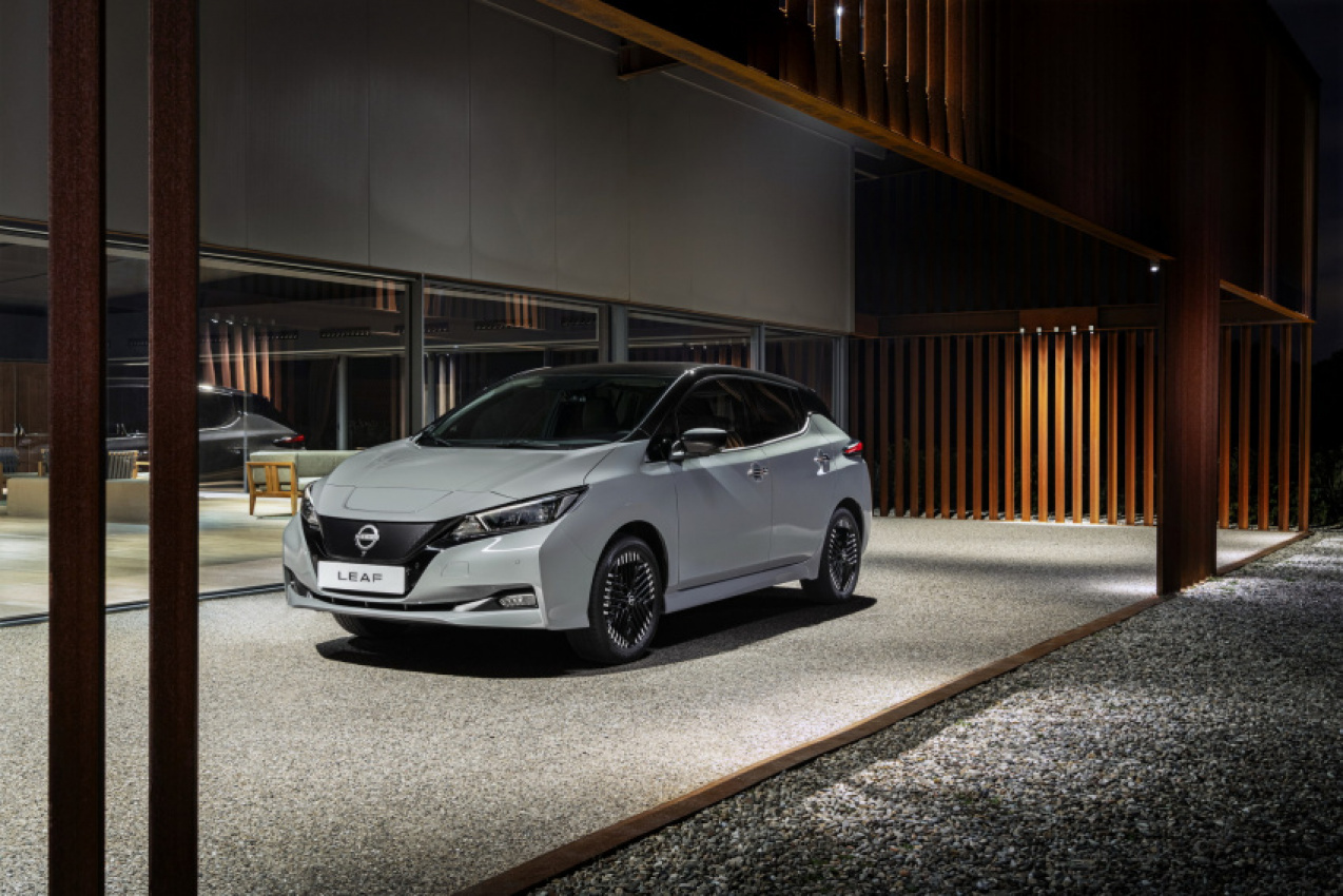 autos, cars, news, nissan, amazon, android, electric vehicles, europe, new cars, nissan leaf, amazon, android, 2022 nissan leaf receives mild styling updates in europe