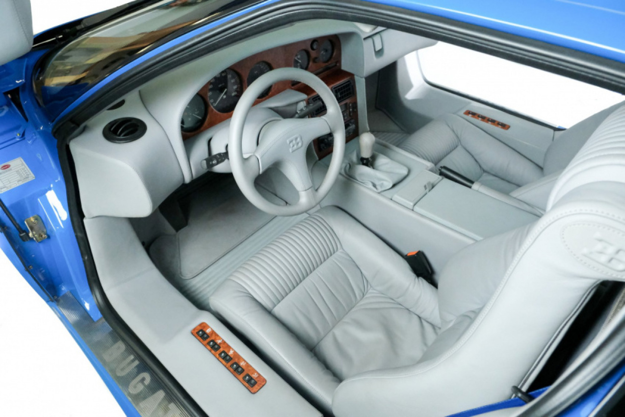 autos, bugatti, cars, for sale: rare 1994 bugatti eb110 gt prototype