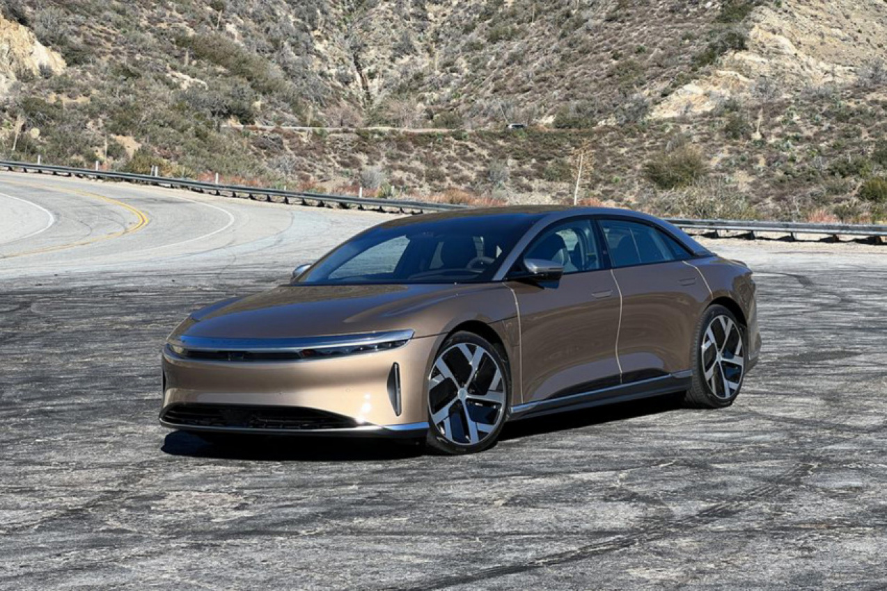 autos, cars, lucid, 2022 lucid air recalled over suspension problem that could trigger brake failure