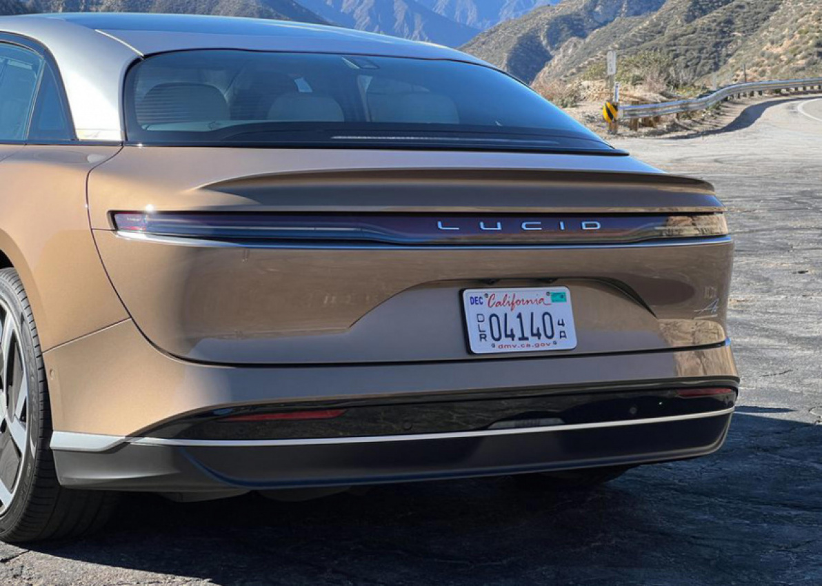autos, cars, lucid, 2022 lucid air recalled over suspension problem that could trigger brake failure