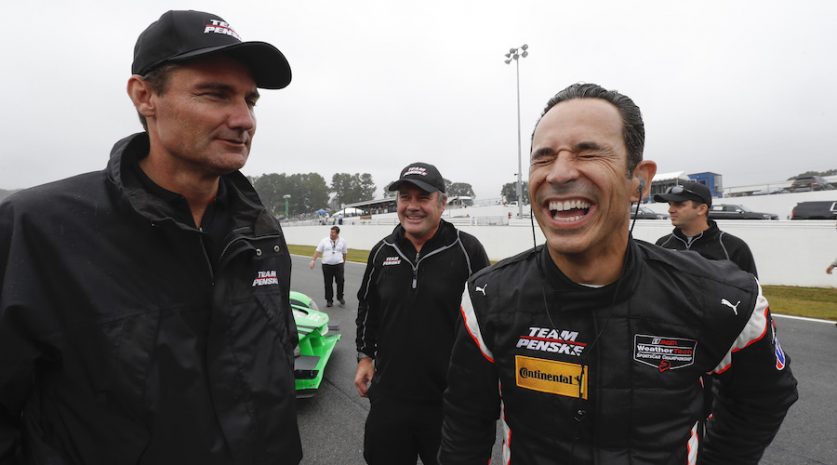all indycar, autos, cars, castroneves readies for st. pete; happy for cindric family