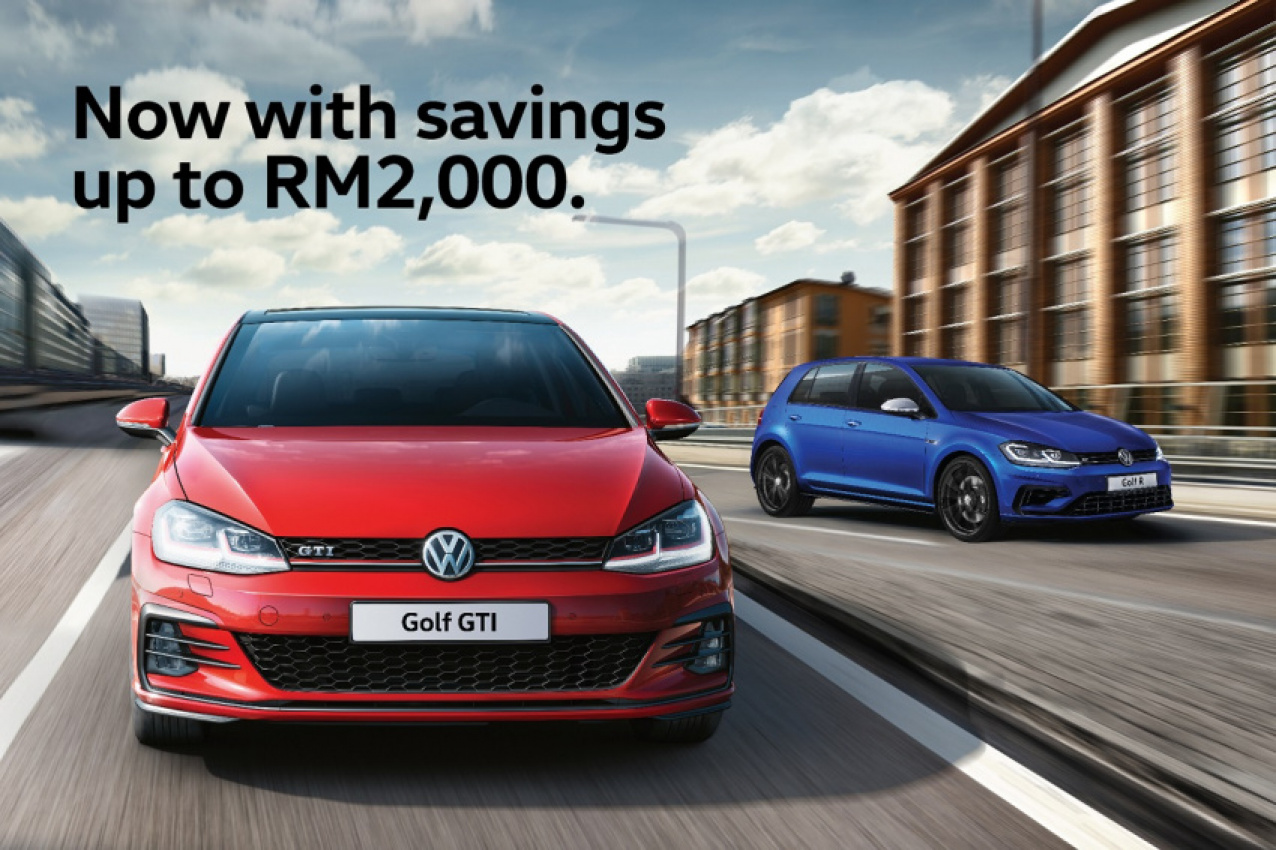 autos, car brands, cars, volkswagen, automotive, cars, hatchback, malaysia, promotion, sedan, volkswagen passenger cars malaysia, volkswagen deals include exclusive rebates for golf gti and golf r