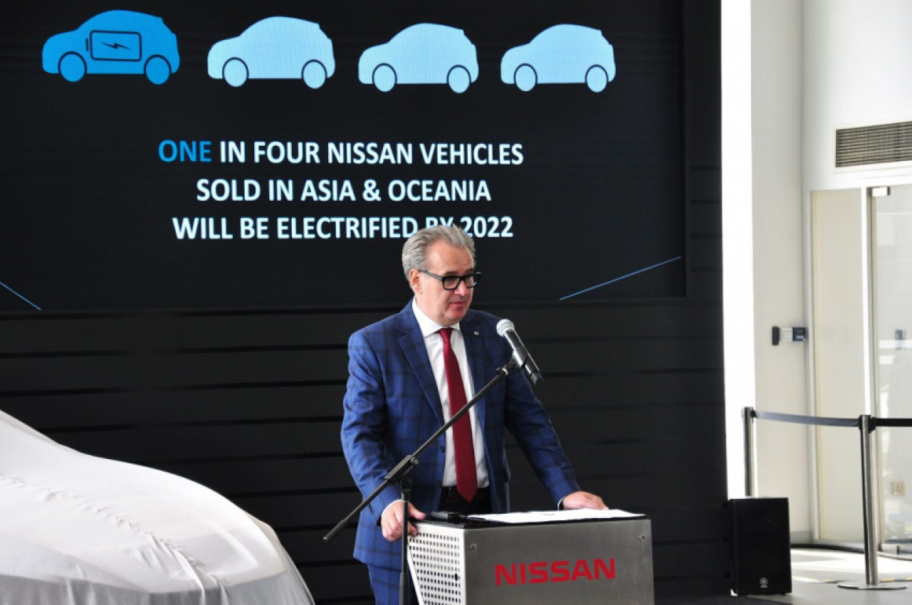 autos, car brands, cars, nissan, automotive, edaran tan chong motor, electric vehicle, malaysia, nichicon, all-new, all-electric nissan leaf launched in malaysia; leasing option available