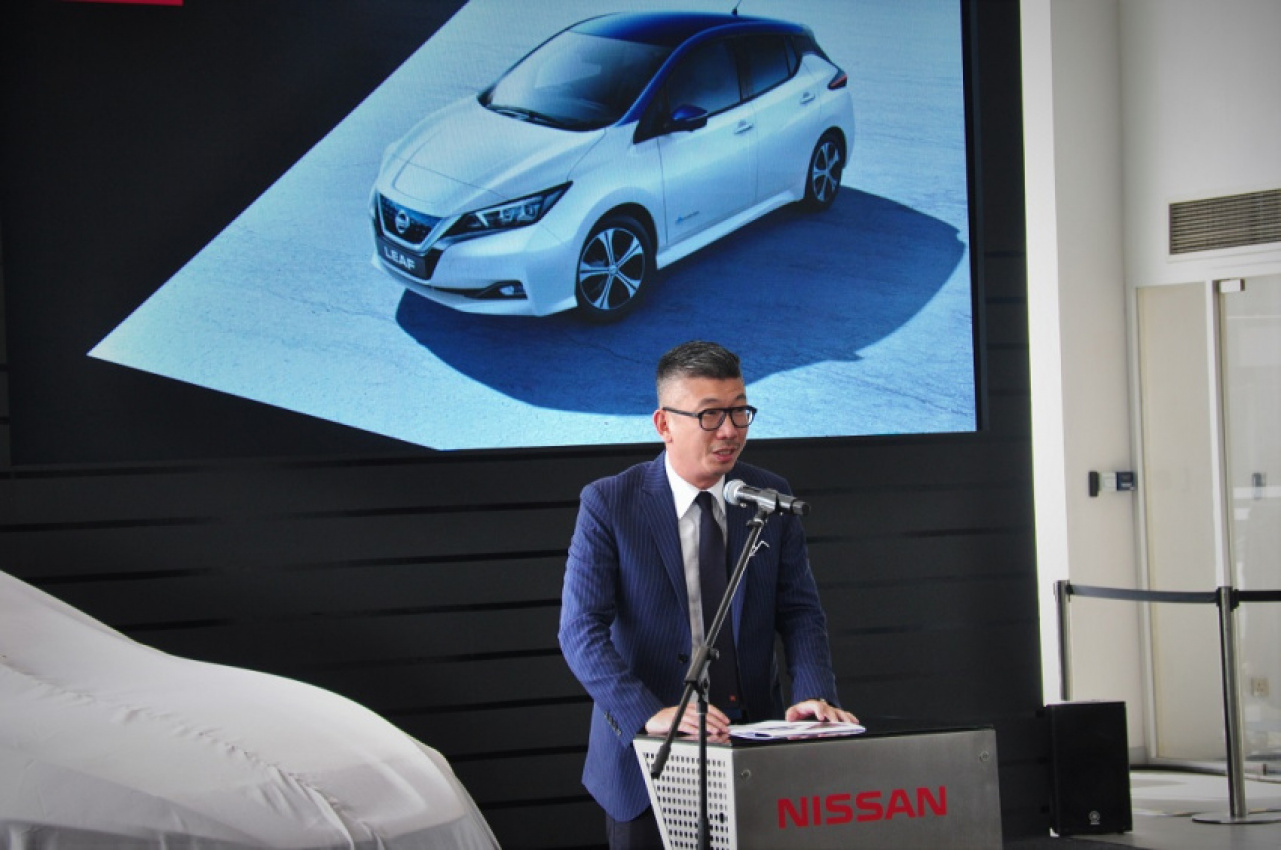 autos, car brands, cars, nissan, automotive, edaran tan chong motor, electric vehicle, malaysia, nichicon, all-new, all-electric nissan leaf launched in malaysia; leasing option available